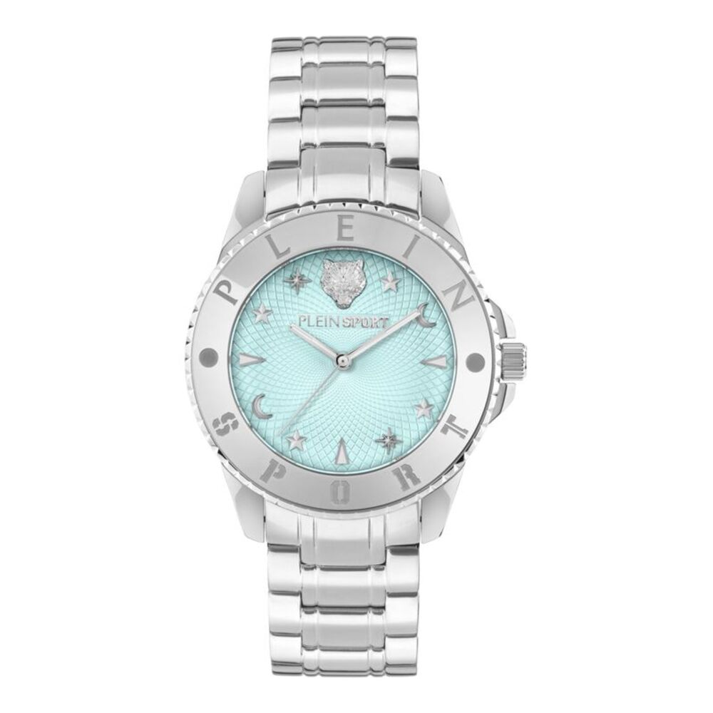 Plein Sport Glam Bracelet Watch Silver Womens